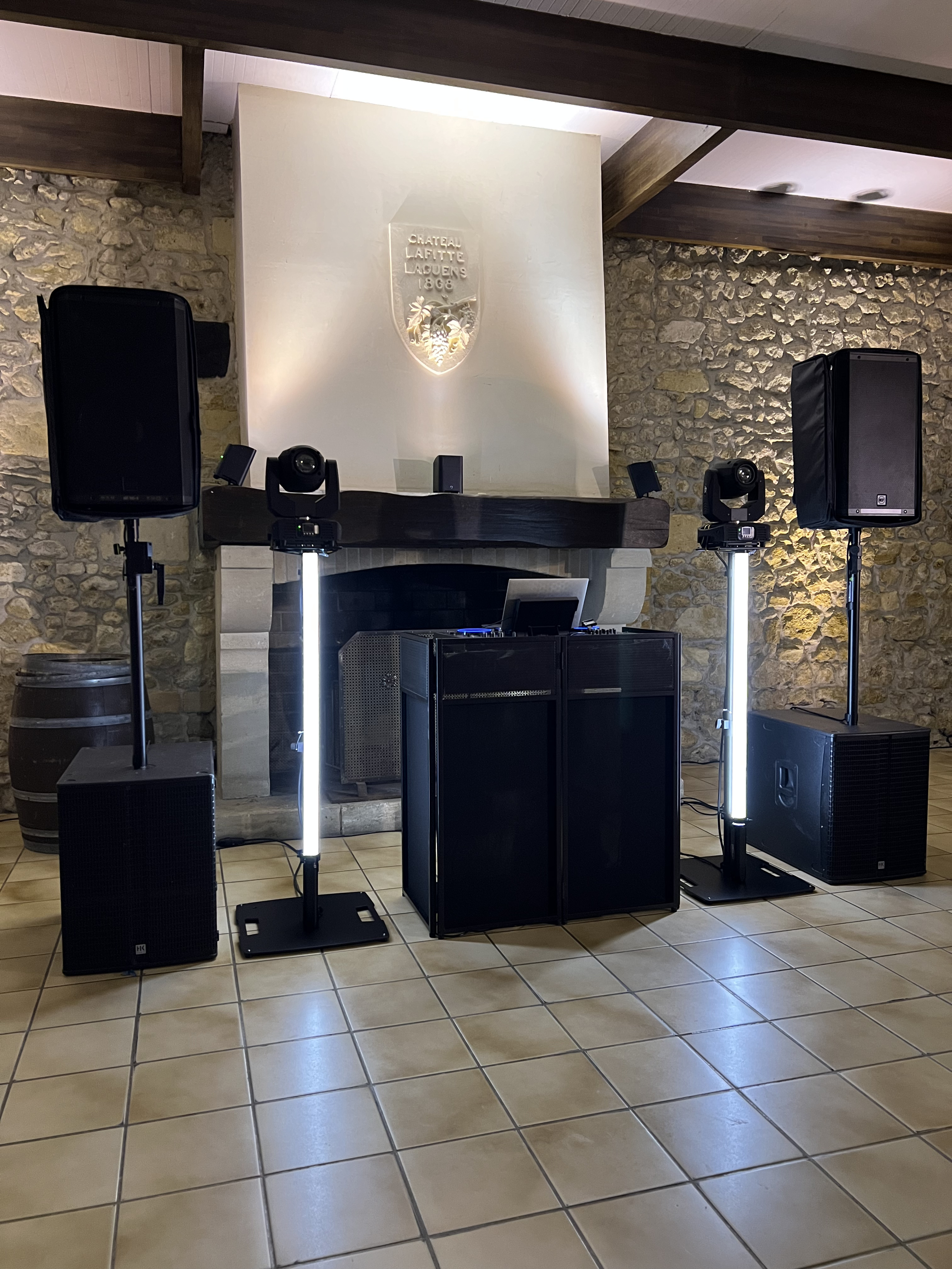 Sonorisation - Mariage Château Lafitte