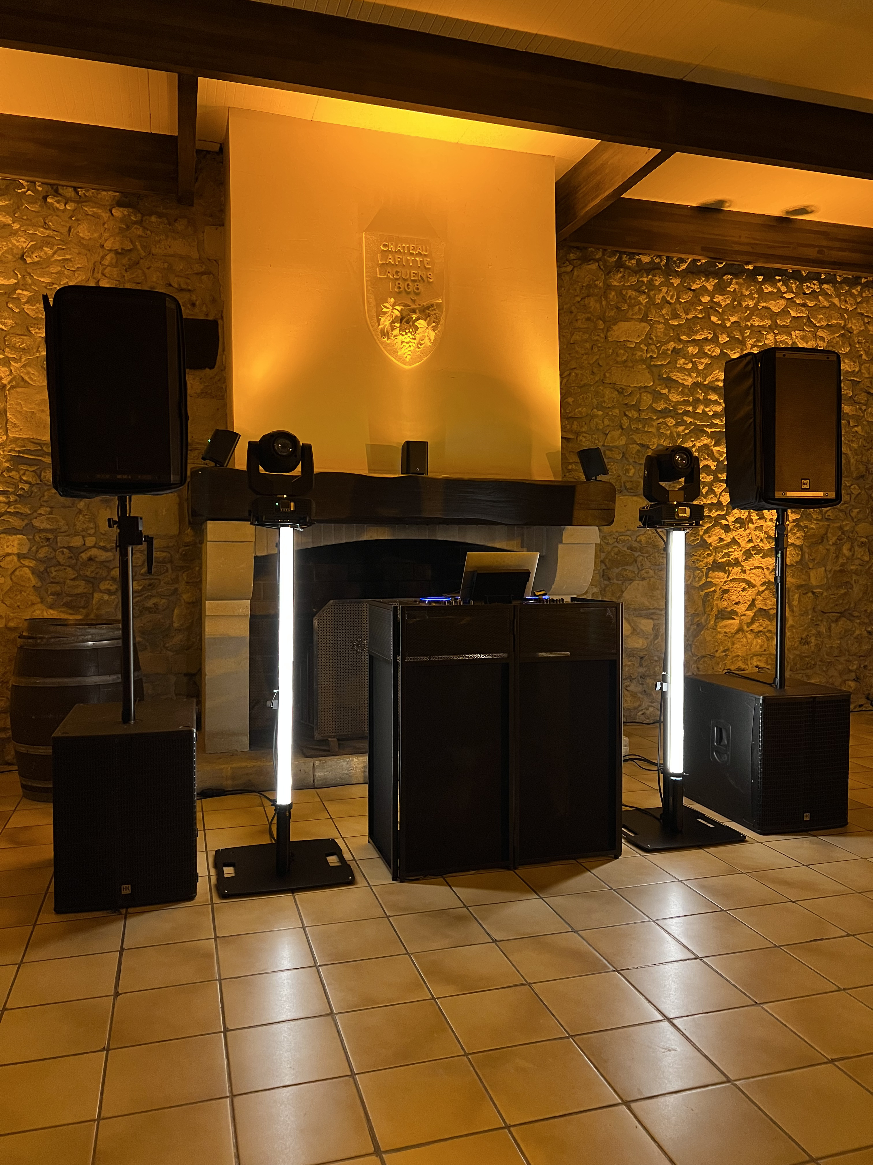 Installation sono - Mariage